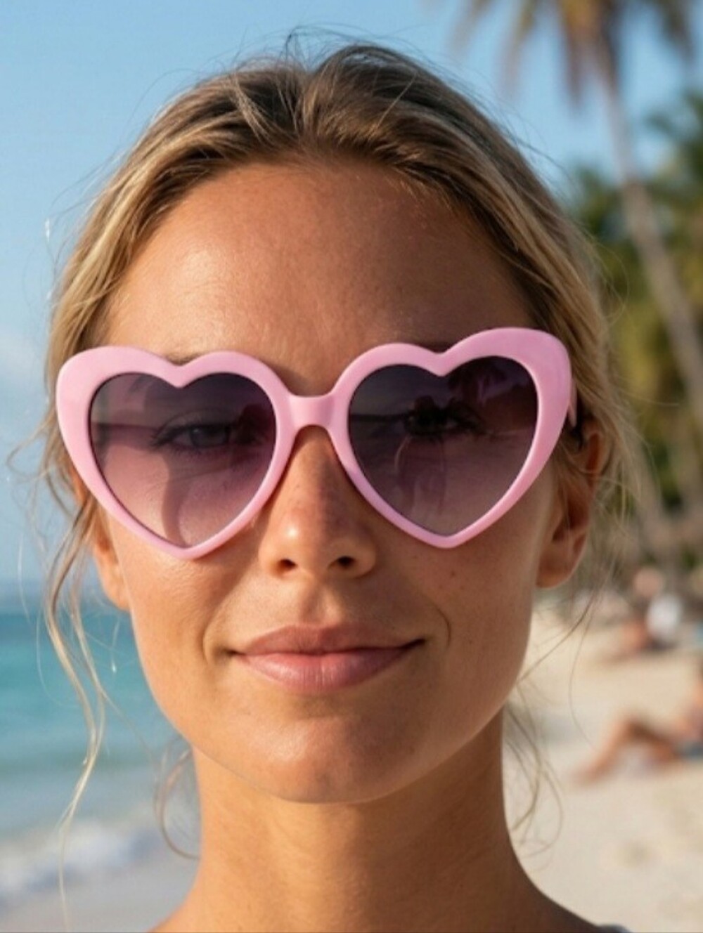 New Pink Heart Sunglasses!!
